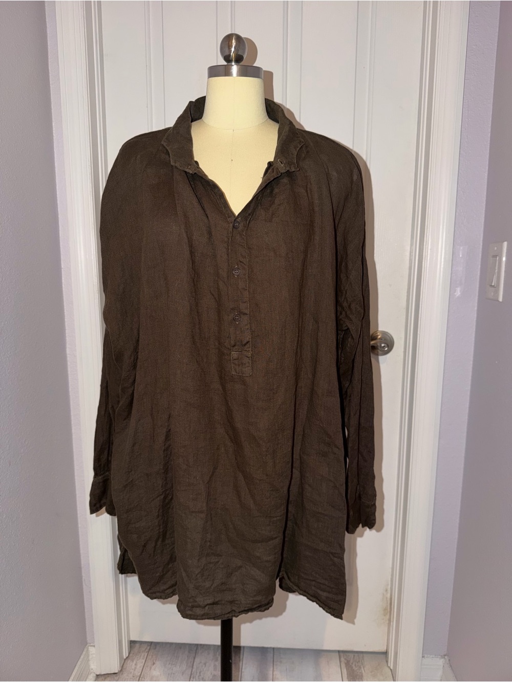 CP Shades Dark Olive tunic Top